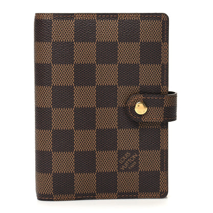 Louis Vuitton Damier Ebene Small Ring Agenda Cover 1 of 9