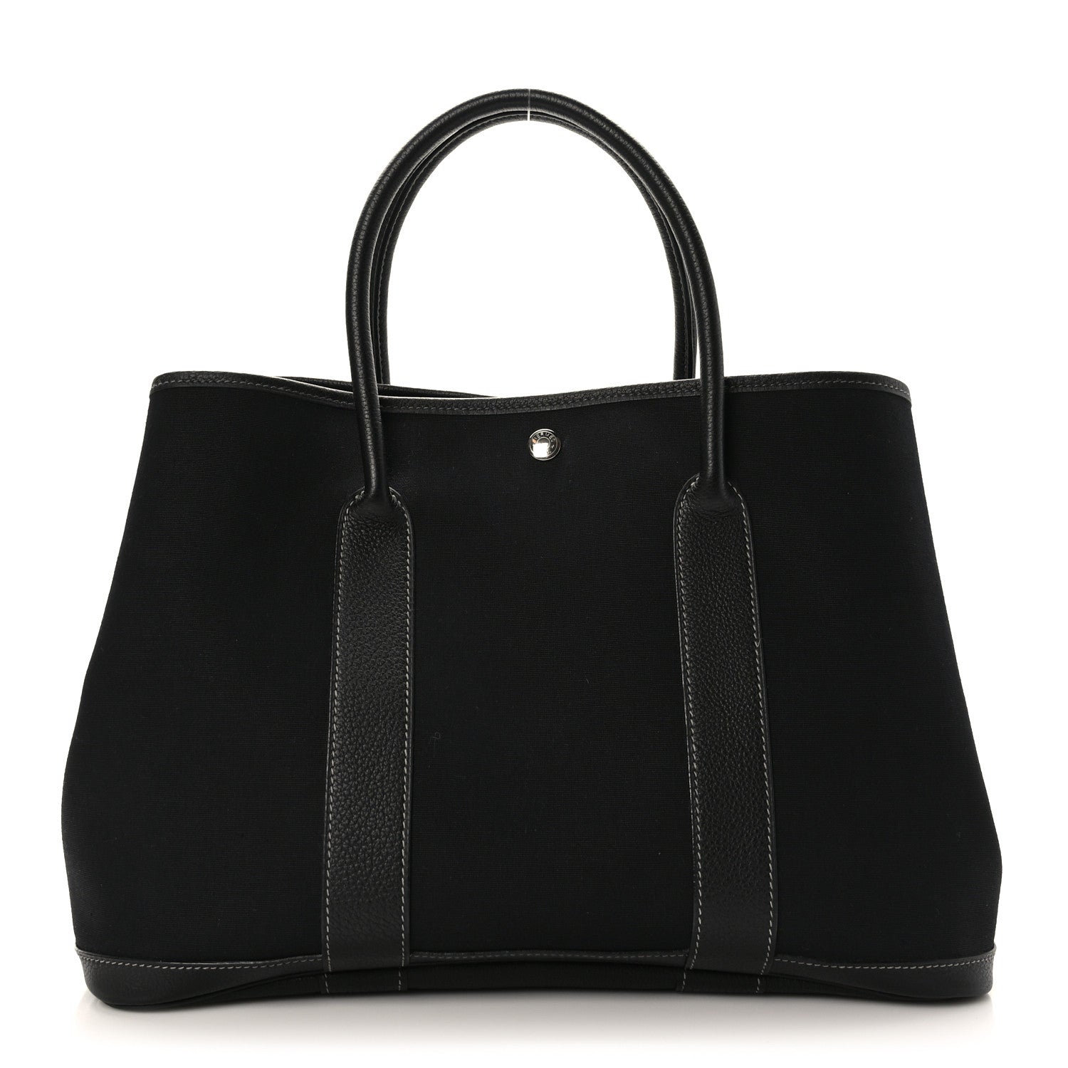 Hermes Toile Negonda Garden Party Tote 36 MM Black 1 of 9