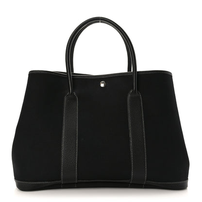 Hermes Toile Negonda Garden Party Tote 36 MM Black 1 of 9
