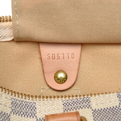 Louis Vuitton Damier Azur Speedy 35 7 of 9