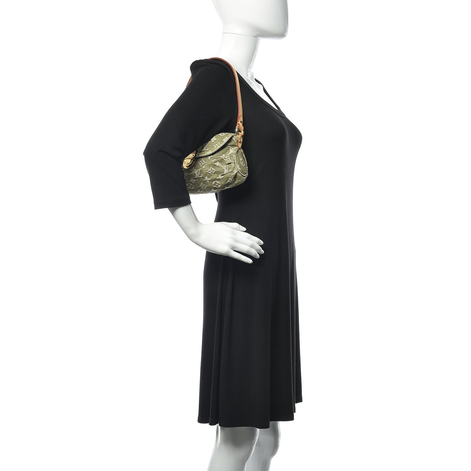 Louis Vuitton Monogram Denim Mini Pleaty Lichen 2 of 10