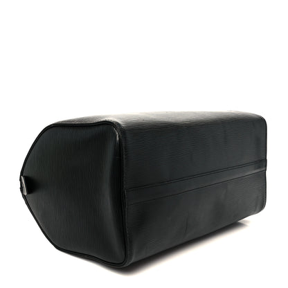 Louis Vuitton Epi Speedy 35 Black 4 of 11
