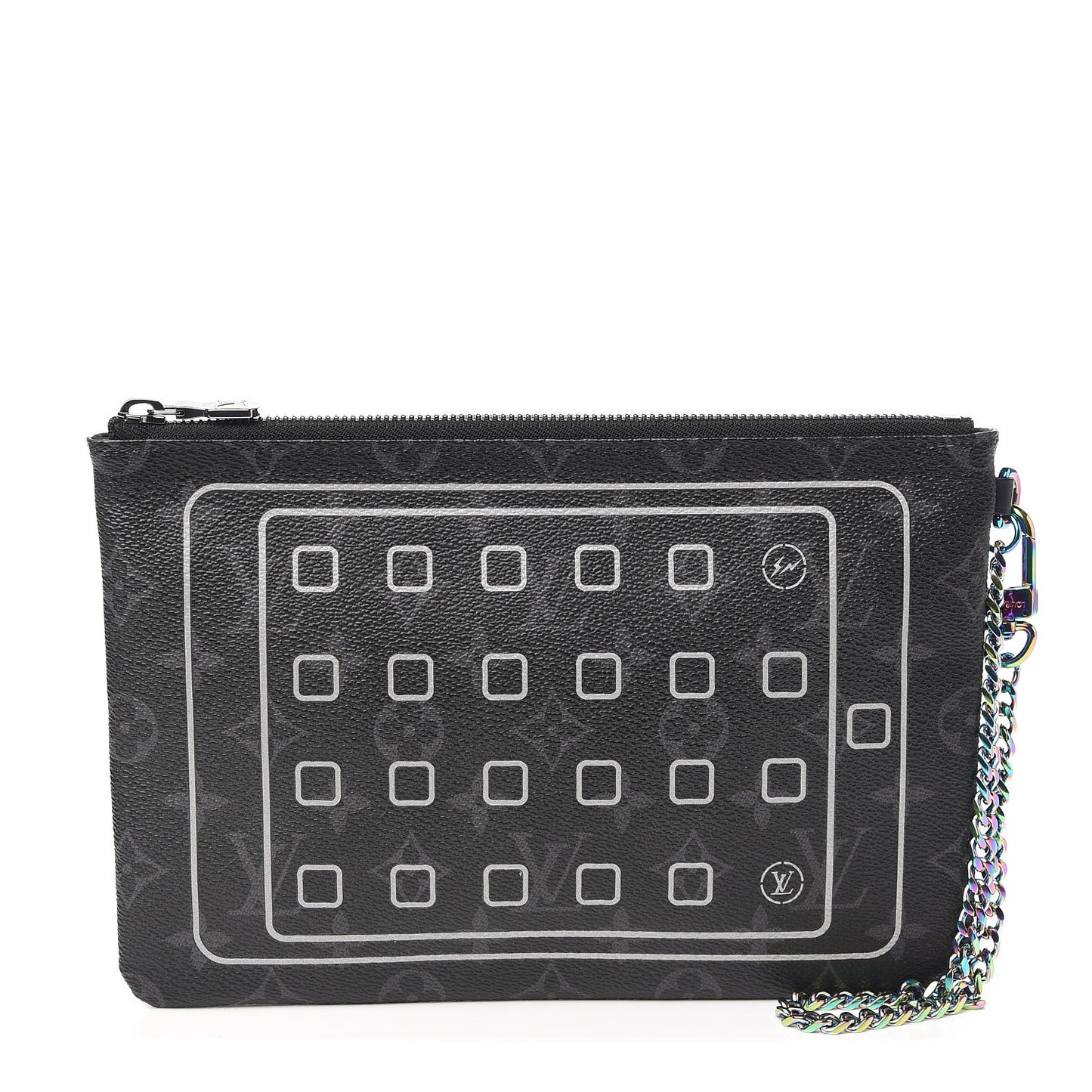 Monogram Eclipse Fragment Design iPad Pouch