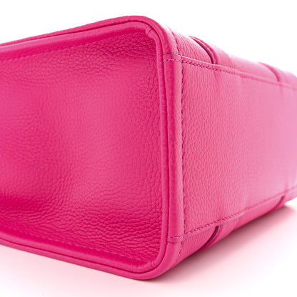 Marc Jacobs Grained Calfskin Small The Tote Bag Hot Pink 9 of 11