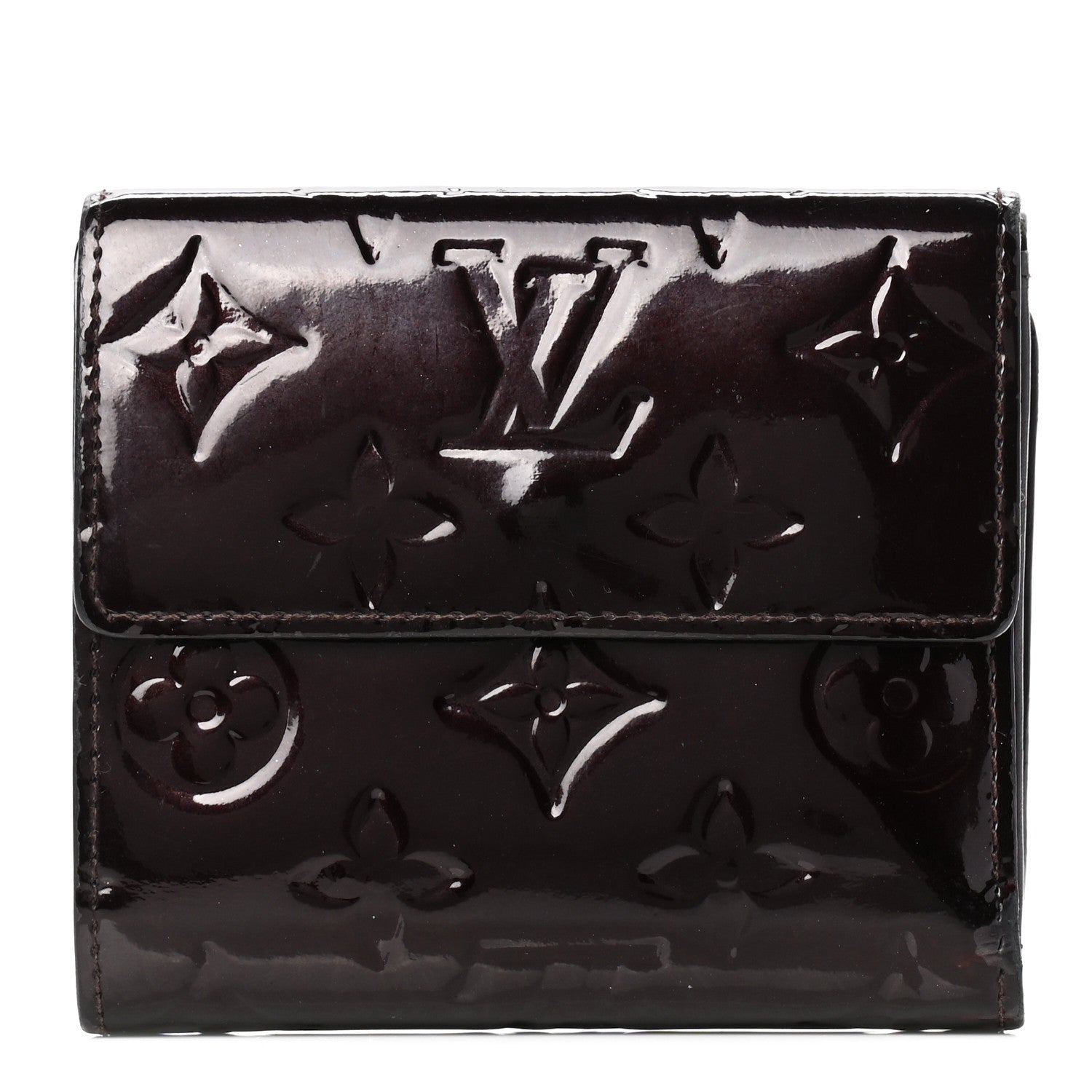 Louis Vuitton Vernis Elise Wallet Amarante 1 of 4