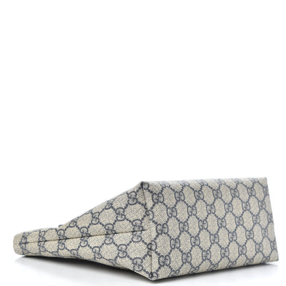 Gucci GG Supreme Monogram Childrens Crab Tote Navy 4 of 10