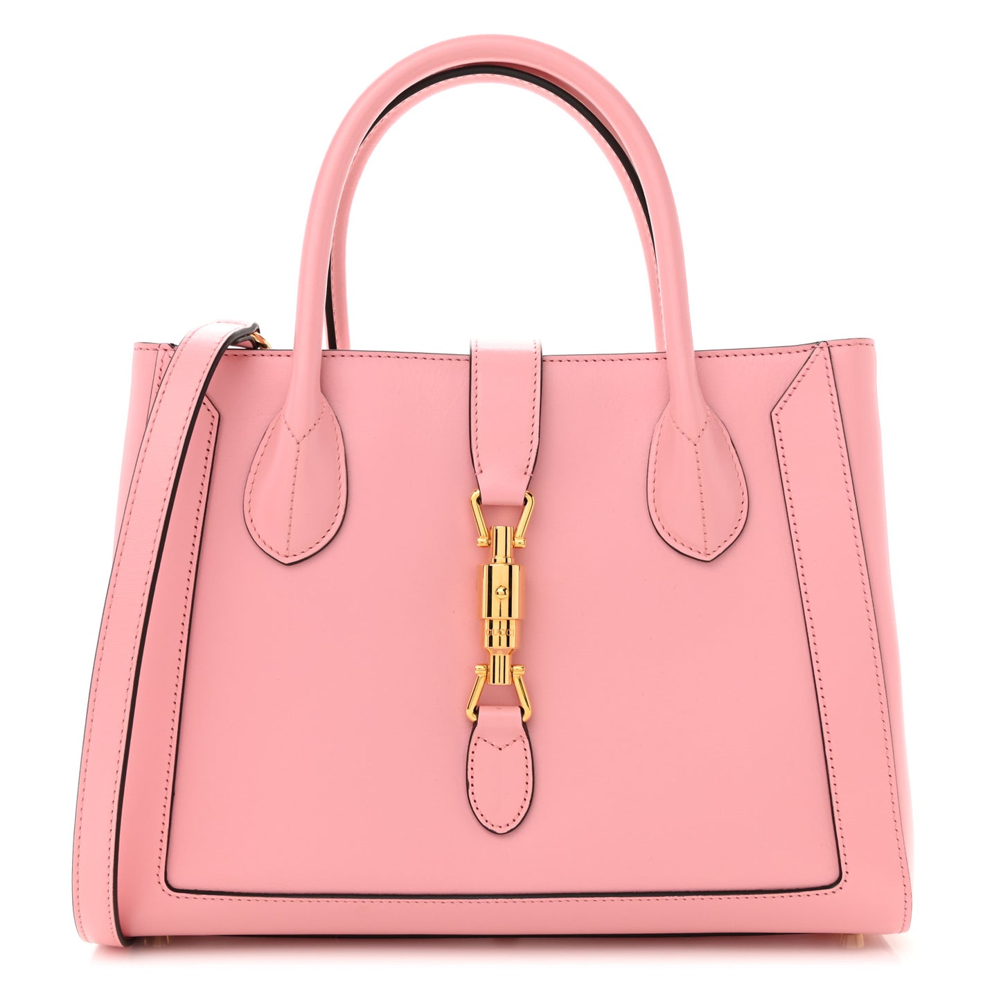 Boarded Plutone Calfskin Medium Jackie 1961 Tote Wild Rose