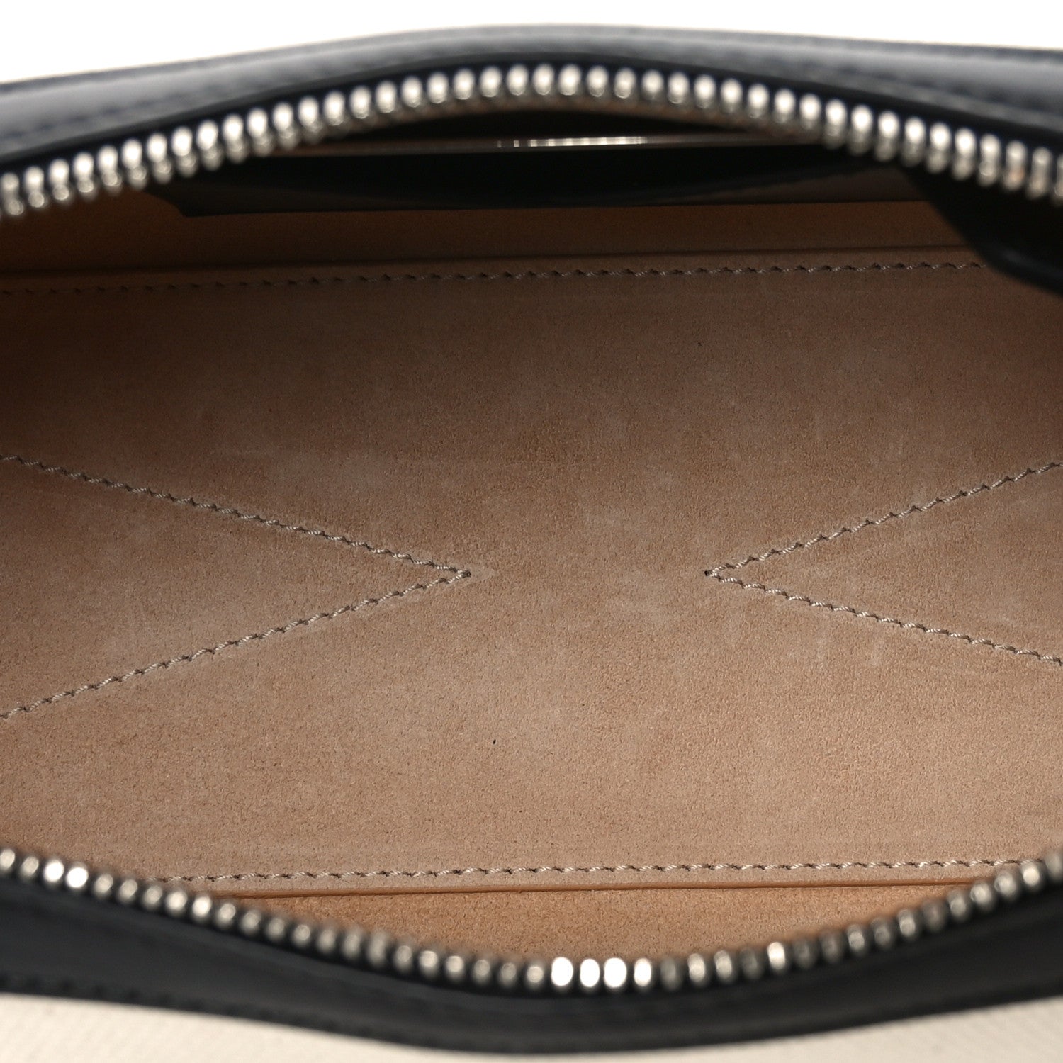 Alaia Canvas Calfskin Medium Le Teckel Bag Ecru 5 of 9