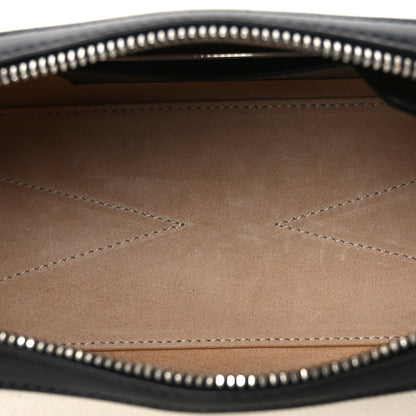 Alaia Canvas Calfskin Medium Le Teckel Bag Ecru 5 of 9