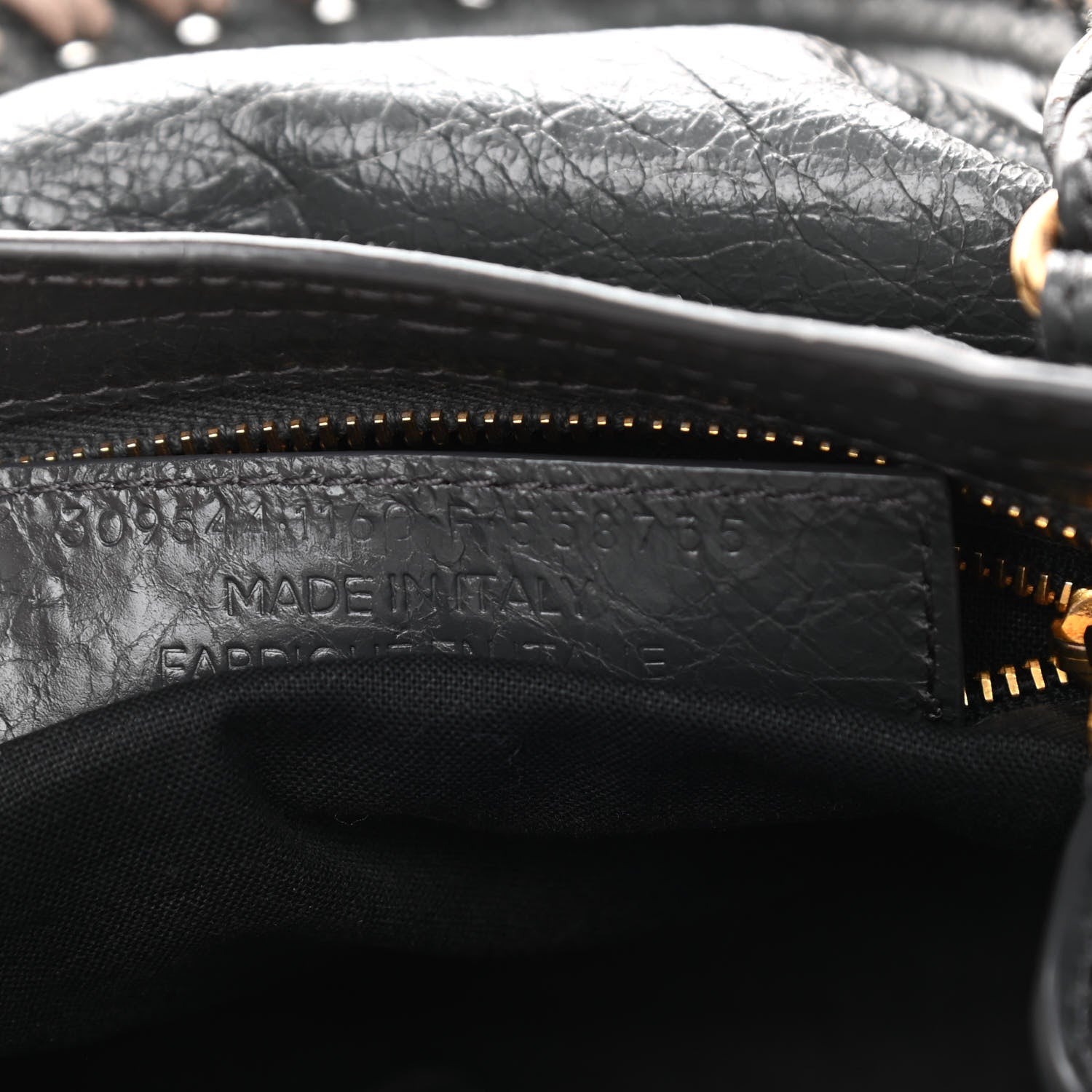 Balenciaga Agneau Giant 12 Gold Hardware Mini City Gris Fossile 7 of 10