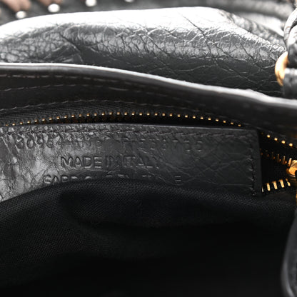 Balenciaga Agneau Giant 12 Gold Hardware Mini City Gris Fossile 7 of 10