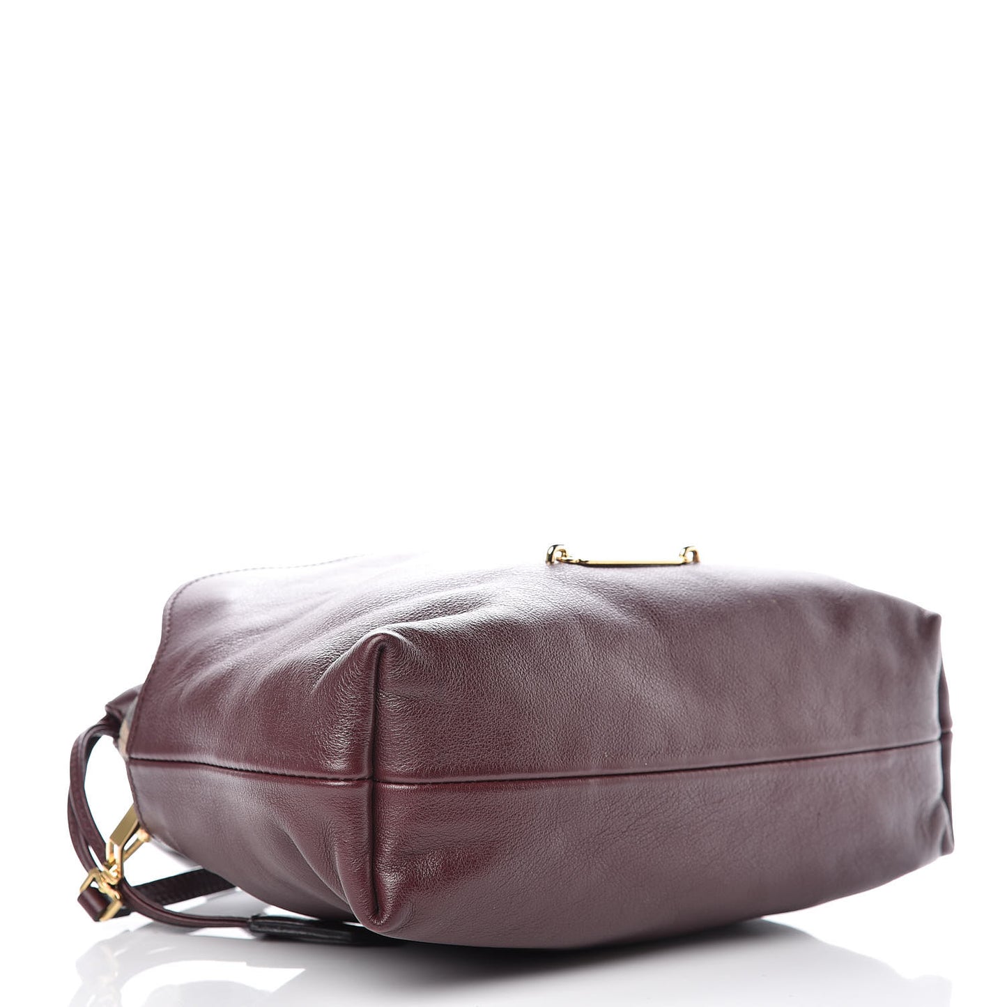 Calfskin House Check Little Crush Deep Claret