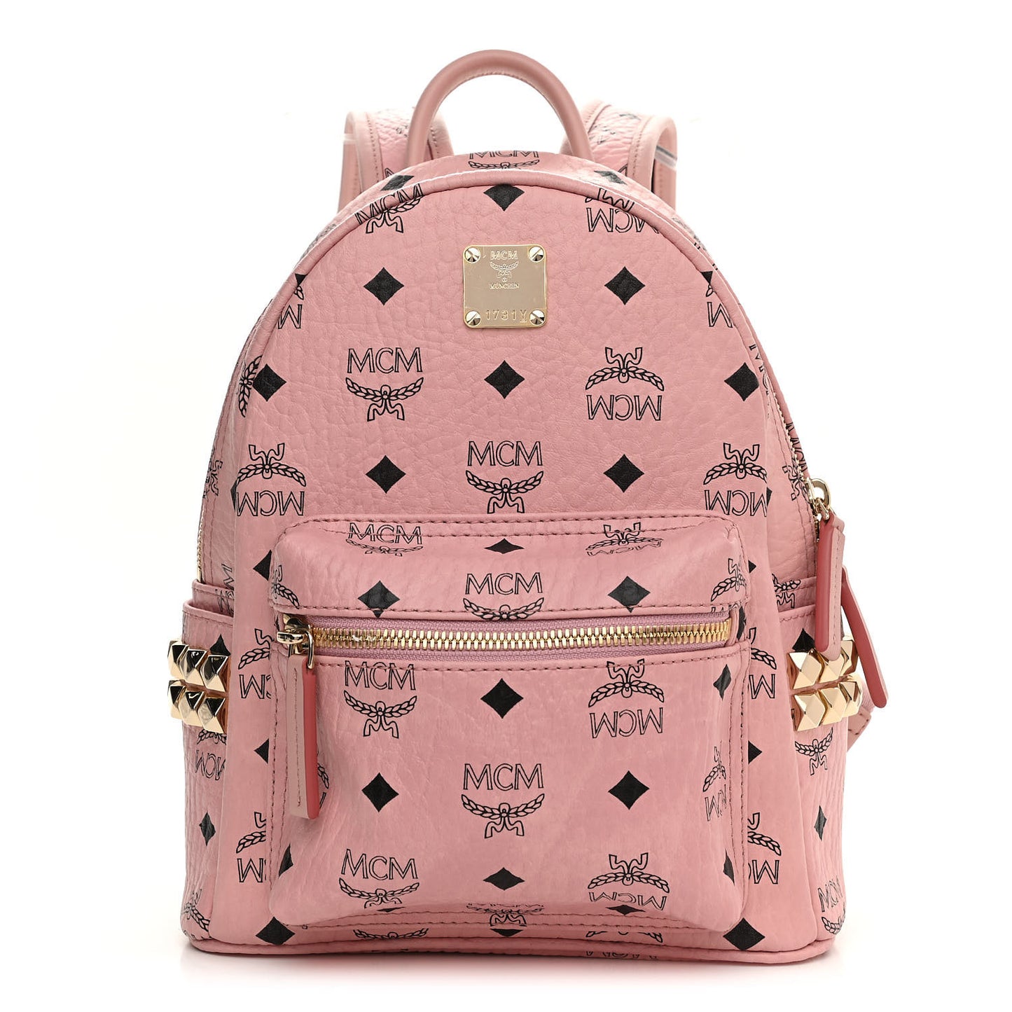 Visetos Side Stud Mini Stark Backpack Pink