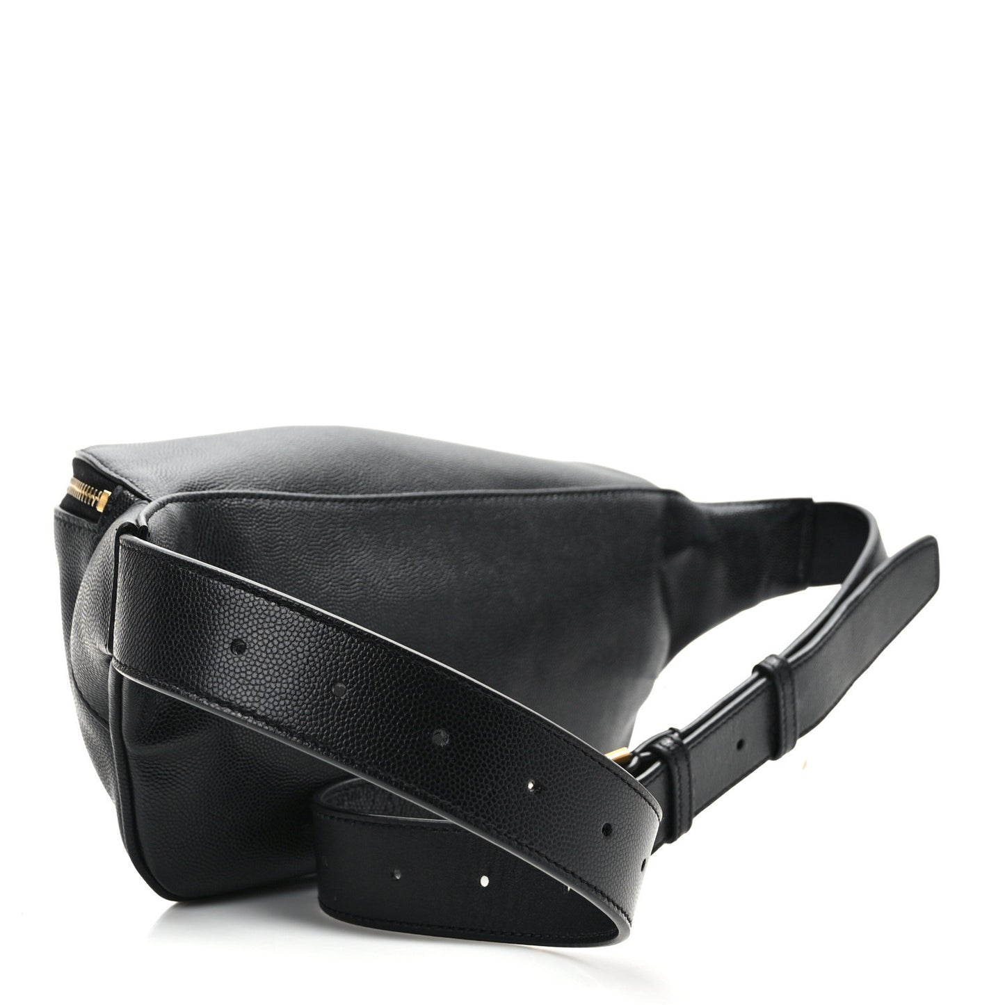 Grain De Poudre Monogram Belt Bag Black