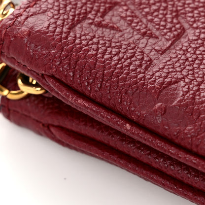 Louis Vuitton Empreinte Double Zip Pochette Cherry Berry 12 of 12