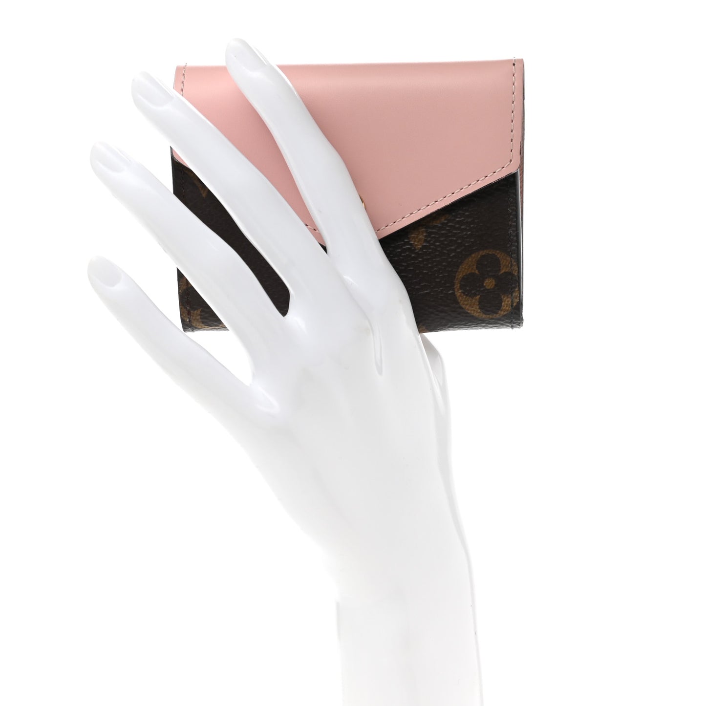 Monogram Zoe Wallet Rose Ballerine