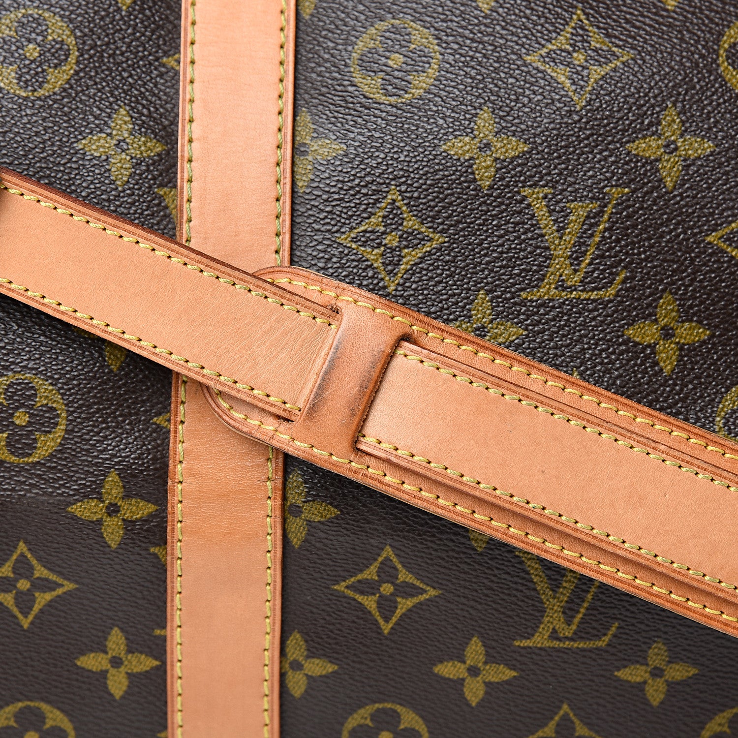 Louis Vuitton Monogram Keepall Bandouliere 60 12 of 12