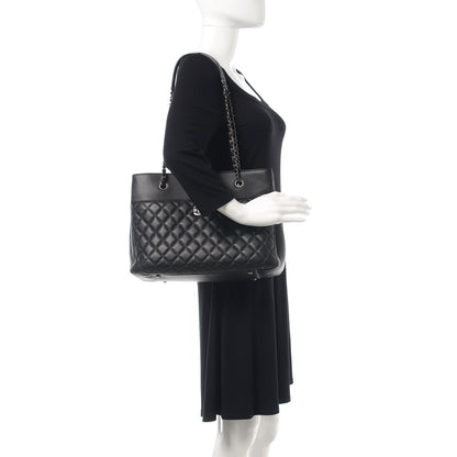 Chanel Caviar Quilted Urban Companion Shopping Tote Black 2 of 16