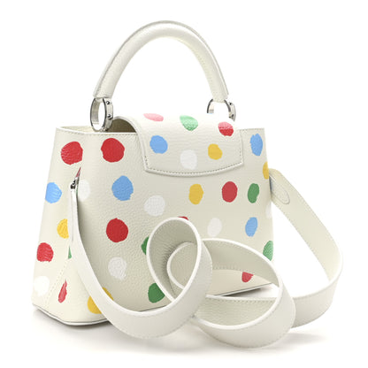 Louis Vuitton LV X YK Taurillon Capucines BB White 3 of 9