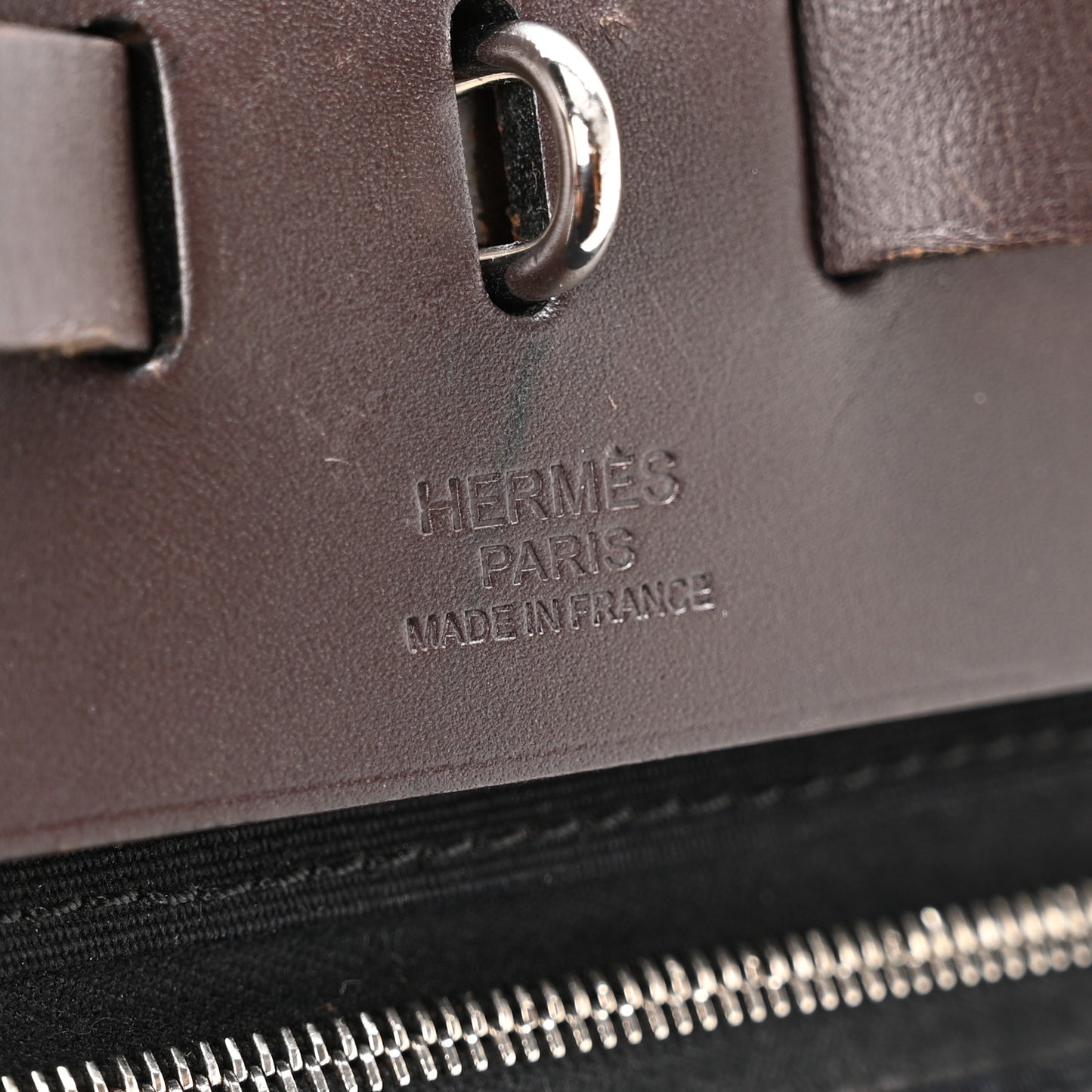 Toile Vache Hunter Herbag Zip 39 MM Black Ebene