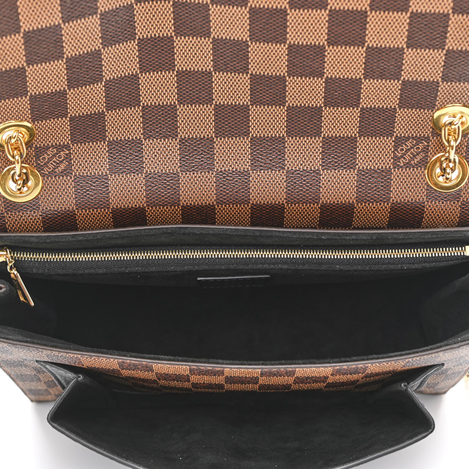 Louis Vuitton Damier Ebene Vavin PM Black 4 of 8