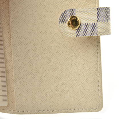 Louis Vuitton Damier Azur Small Ring Agenda Cover 8 of 8