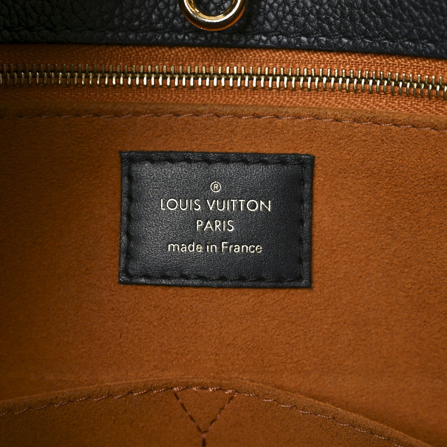 Louis Vuitton Empreinte Monogram Giant Onthego MM Black 6 of 9
