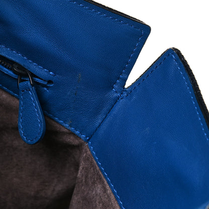 Bottega Veneta Nappa Intrecciato Karung Glass Tote Blue 7 of 11