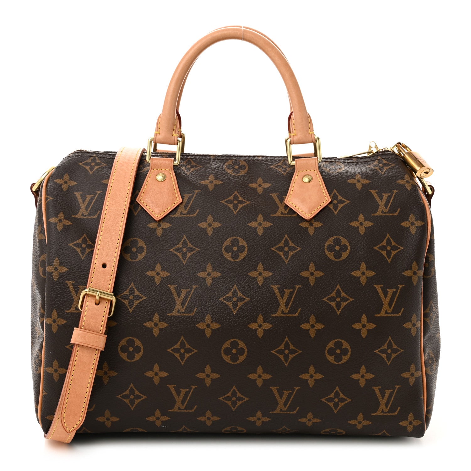 Louis Vuitton Monogram Speedy Bandouliere 30 1 of 12