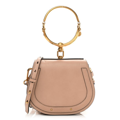Chloe Calfskin Suede Small Nile Bracelet Bag Biscotti Beige 1 of 23
