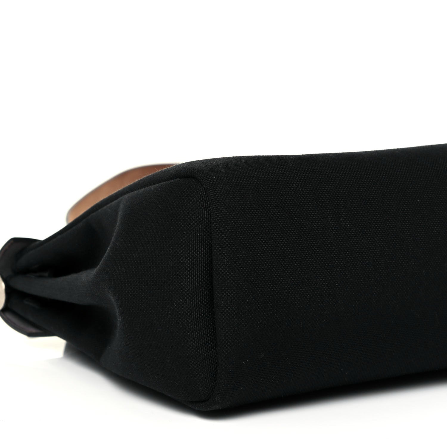 Hermes Military Toile Vache Hunter Herbag Zip PM 31 Black 8 of 11