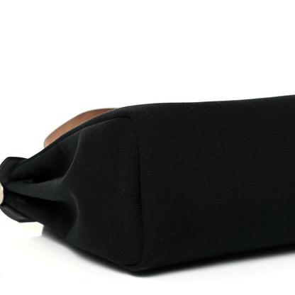 Hermes Military Toile Vache Hunter Herbag Zip PM 31 Black 8 of 11