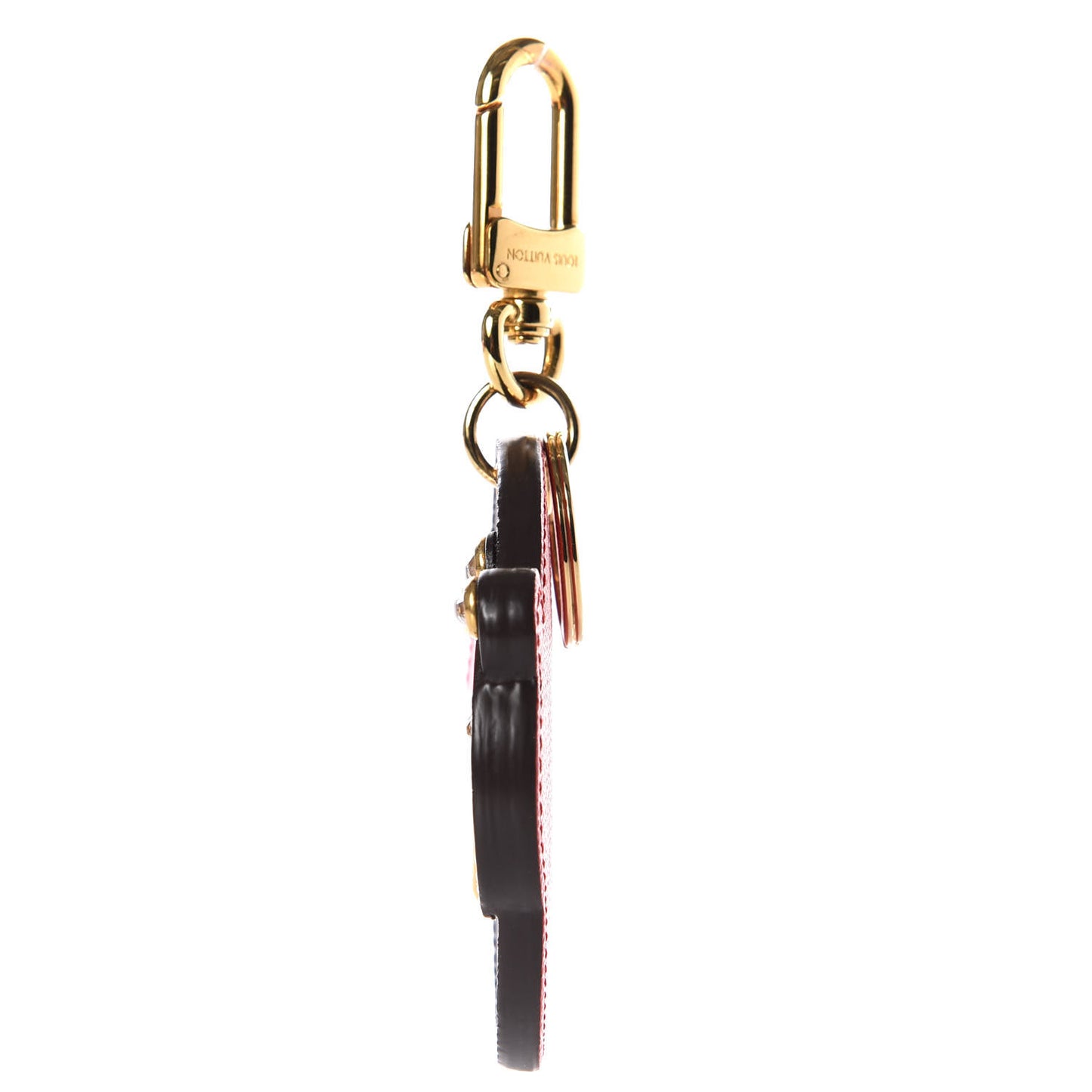 Monogram Animal Faces Bird Bag Charm