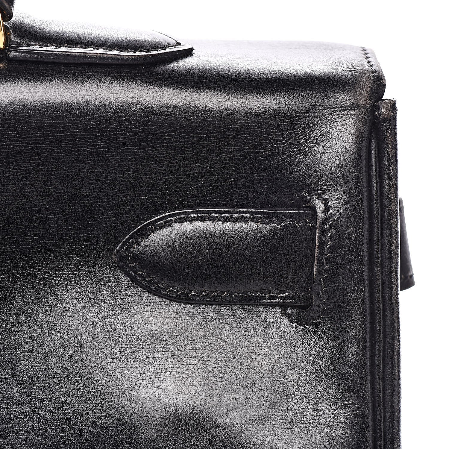 Hermes Box Kelly Retourne 40 Black 20 of 36