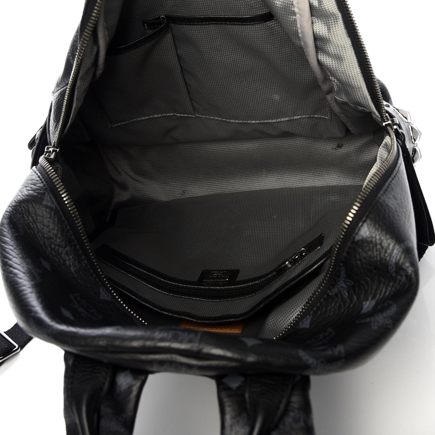 Visetos Medium Side Studs Stark Backpack Black