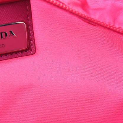 Prada Nylon Vela Flat Messenger Bag Fuxia 9 of 18