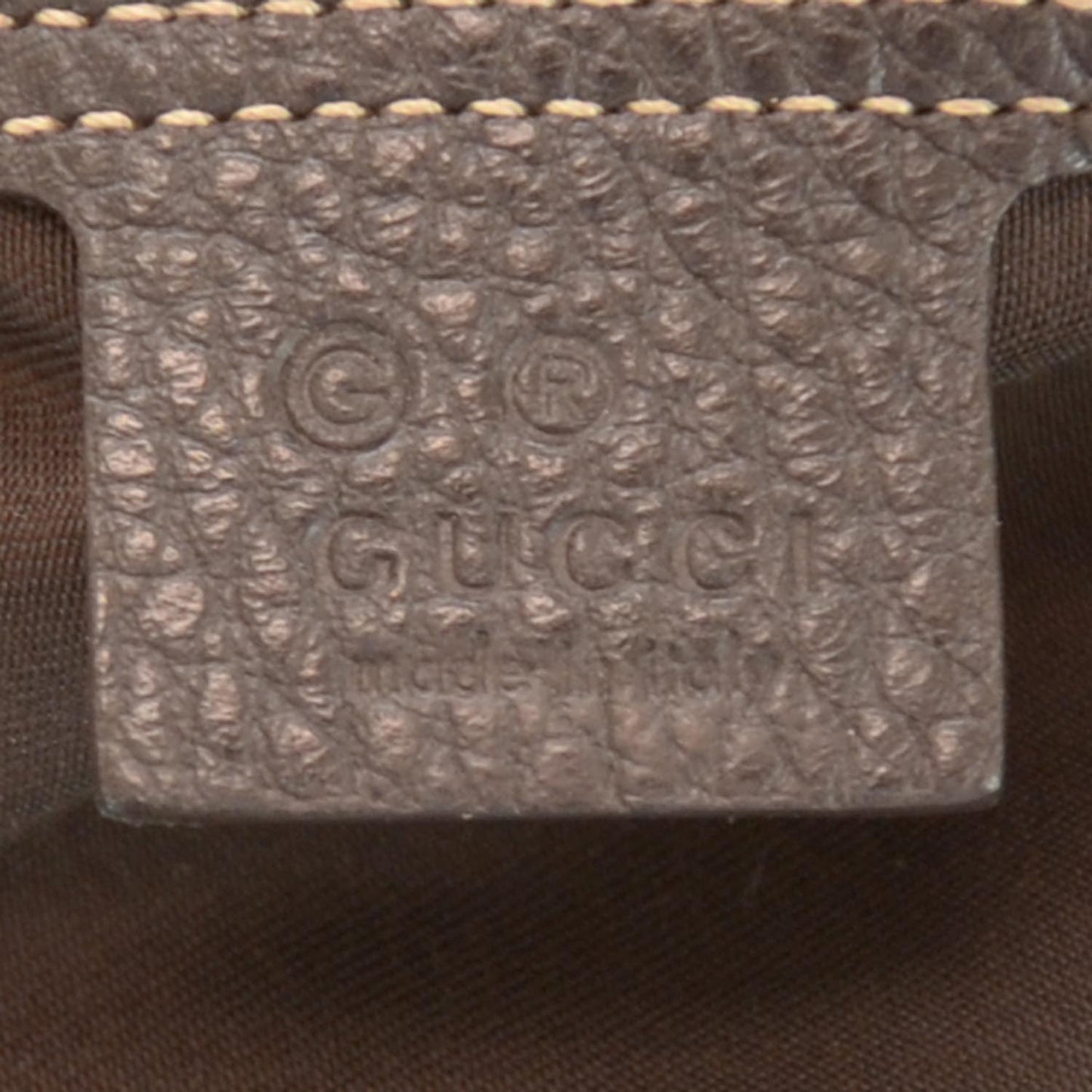 Crystal Monogram Large Joy Tote Beige Ebony Testa di Moro