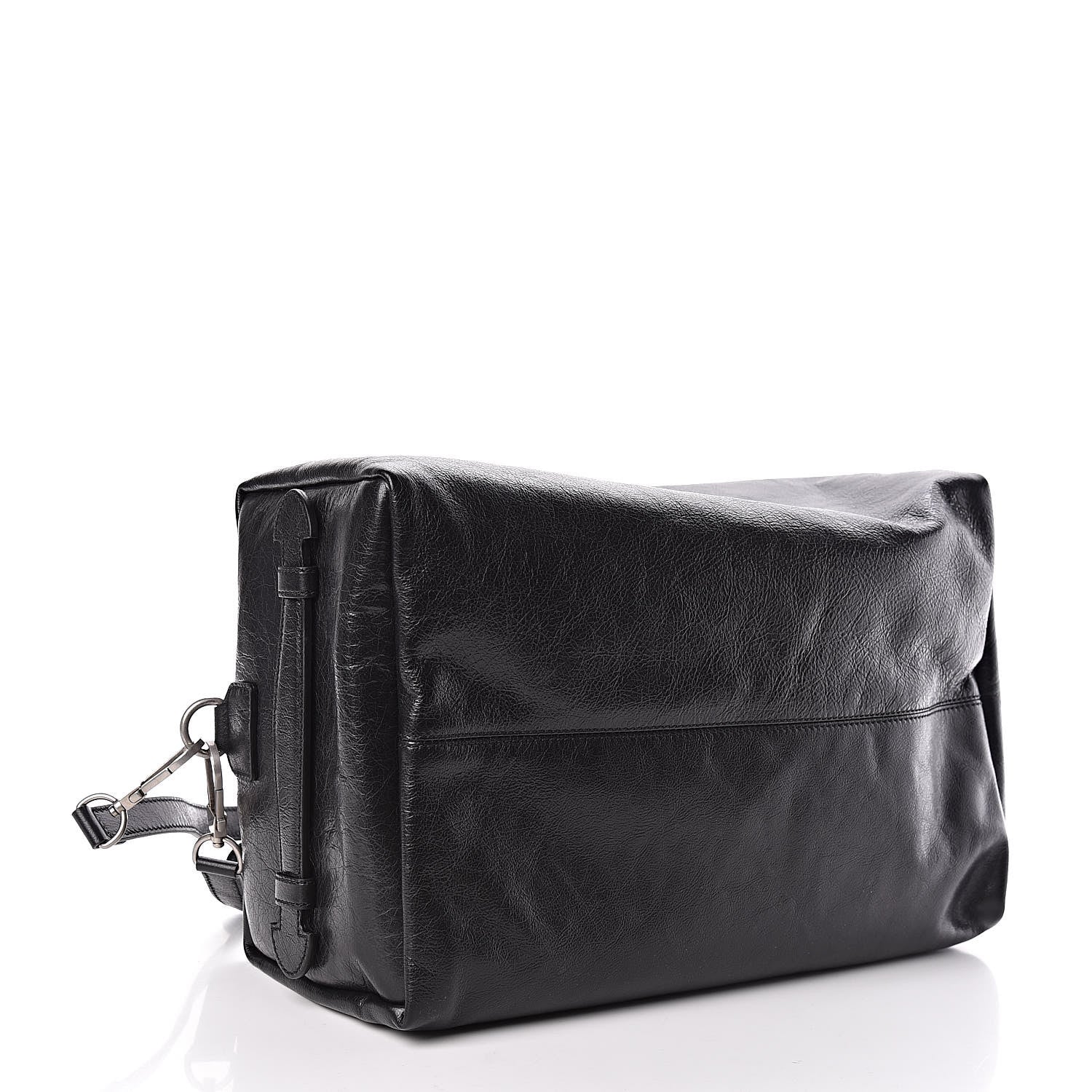 Gucci Fluffy Calfskin Morpheus Convertible Backpack Black 4 of 9