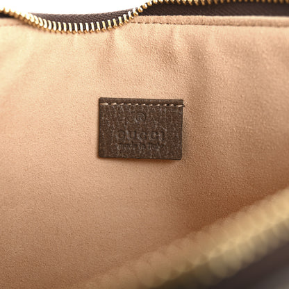 Gucci GG Supreme Monogram Large Ophidia Pouch Clutch Brown 6 of 7