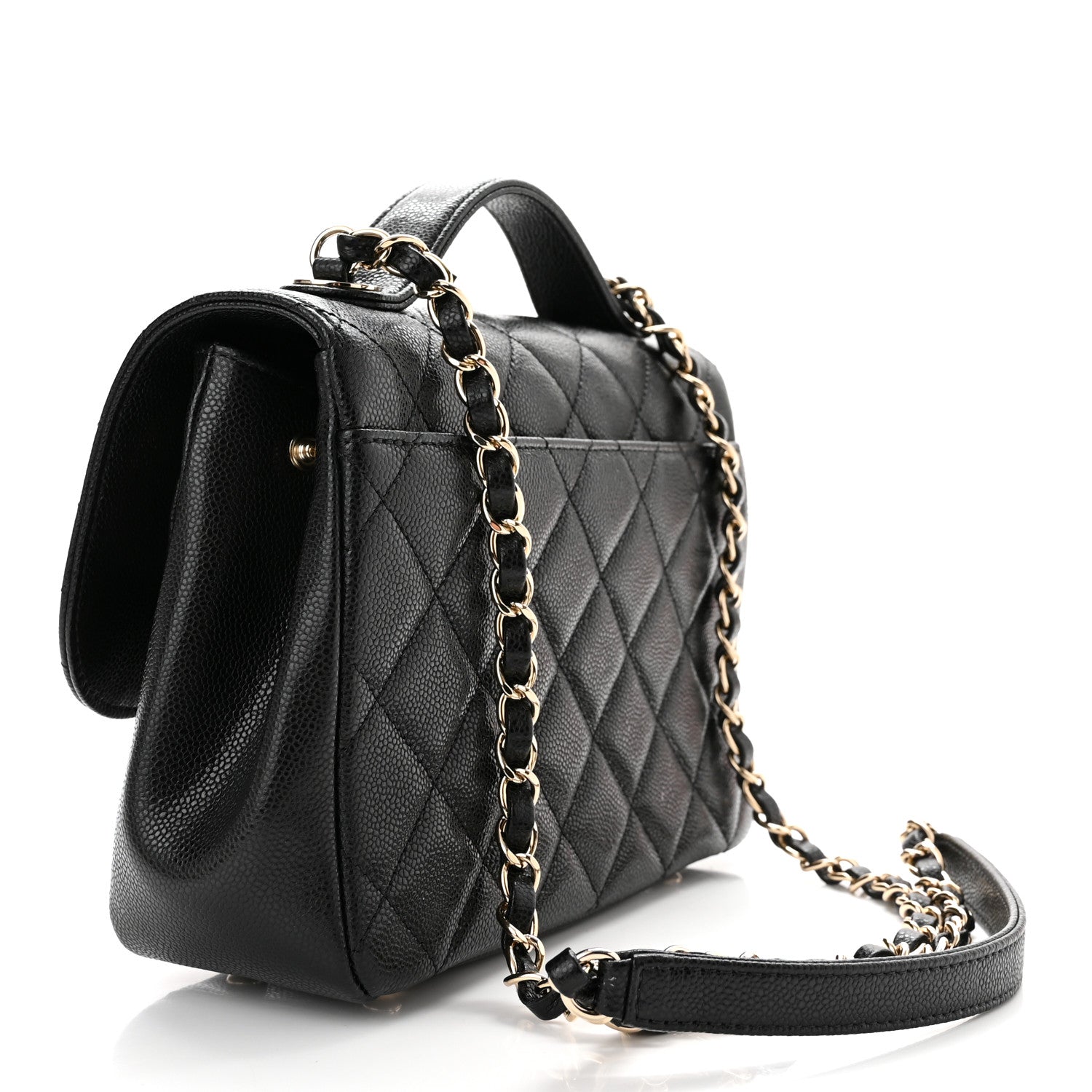 Chanel Caviar Quilted Medium Business Affinity Flap Black 3 of 11