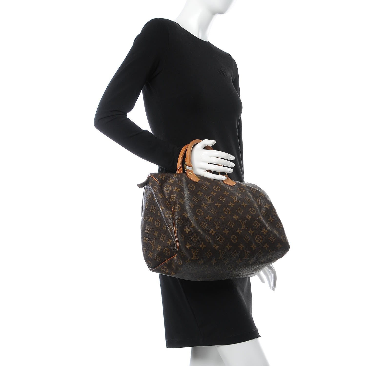 Louis Vuitton Monogram Speedy 35 2 of 19
