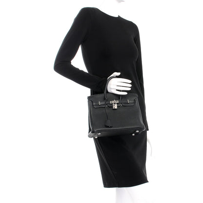 Hermes Togo Birkin 25 Black 2 of 36