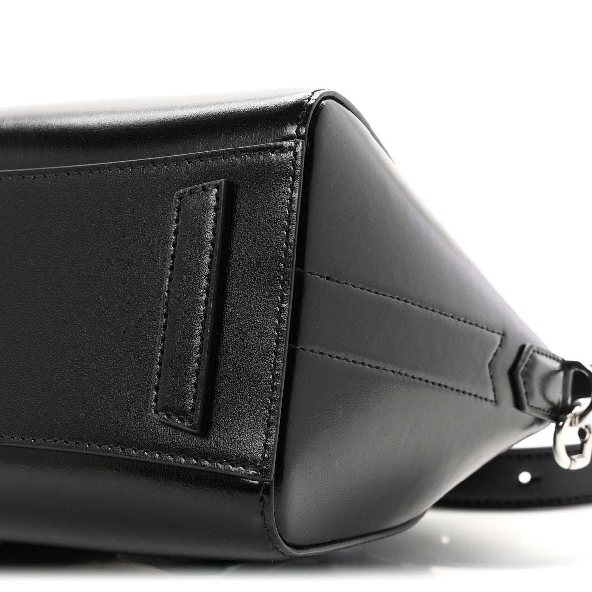 Givenchy Box Calfskin Mini Lock Antigona Shoulder Bag Black 10 of 10