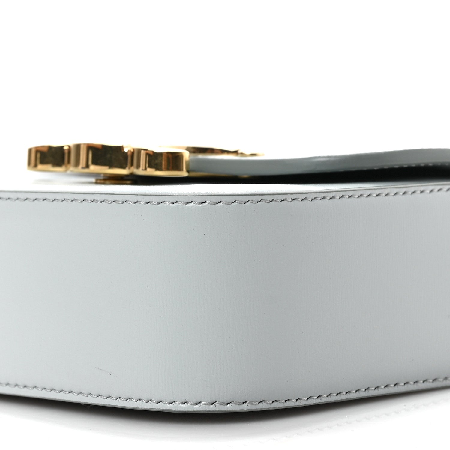 Celine Shiny Calfskin Mini Claude Soft Blue 9 of 9