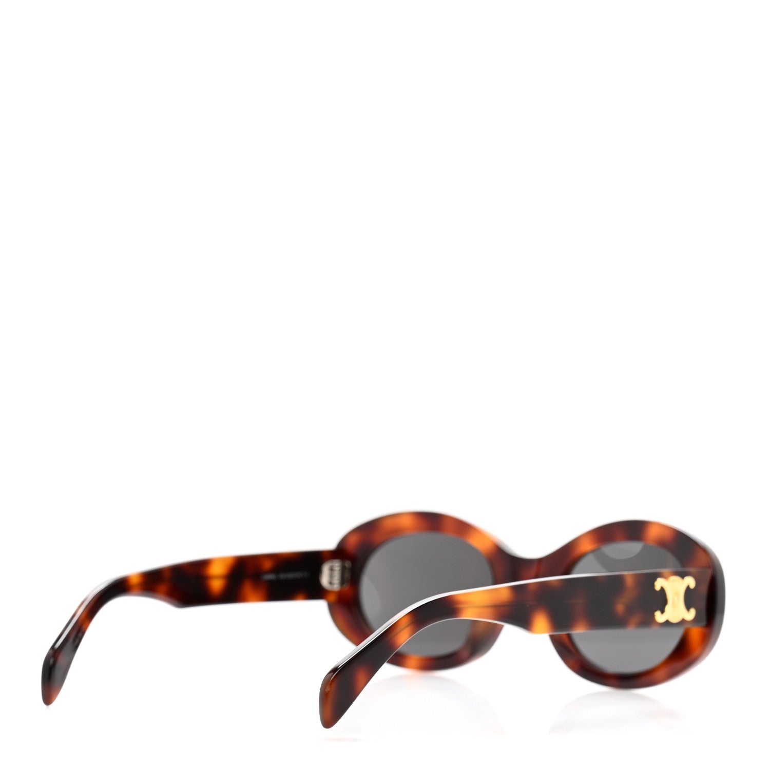 Celine Acetate Triomphe 01 Sunglasses CL 40194U Tortoise 4 of 9