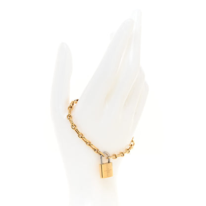 Louis Vuitton Lock It Bracelet Gold 2 of 4
