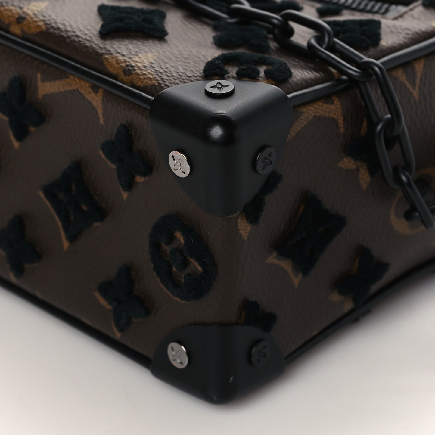 Monogram Tuffetage Mini Soft Trunk