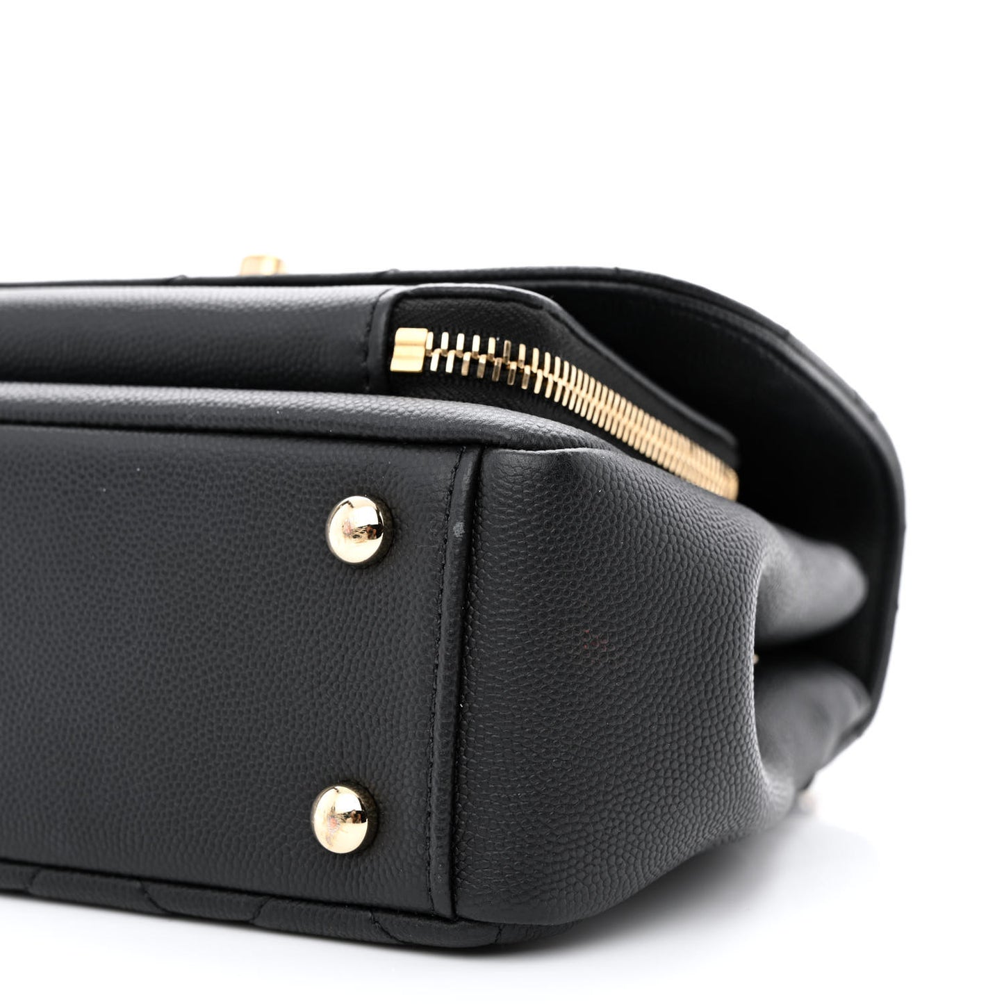 Caviar Quilted Small Business Affinity Flap Black