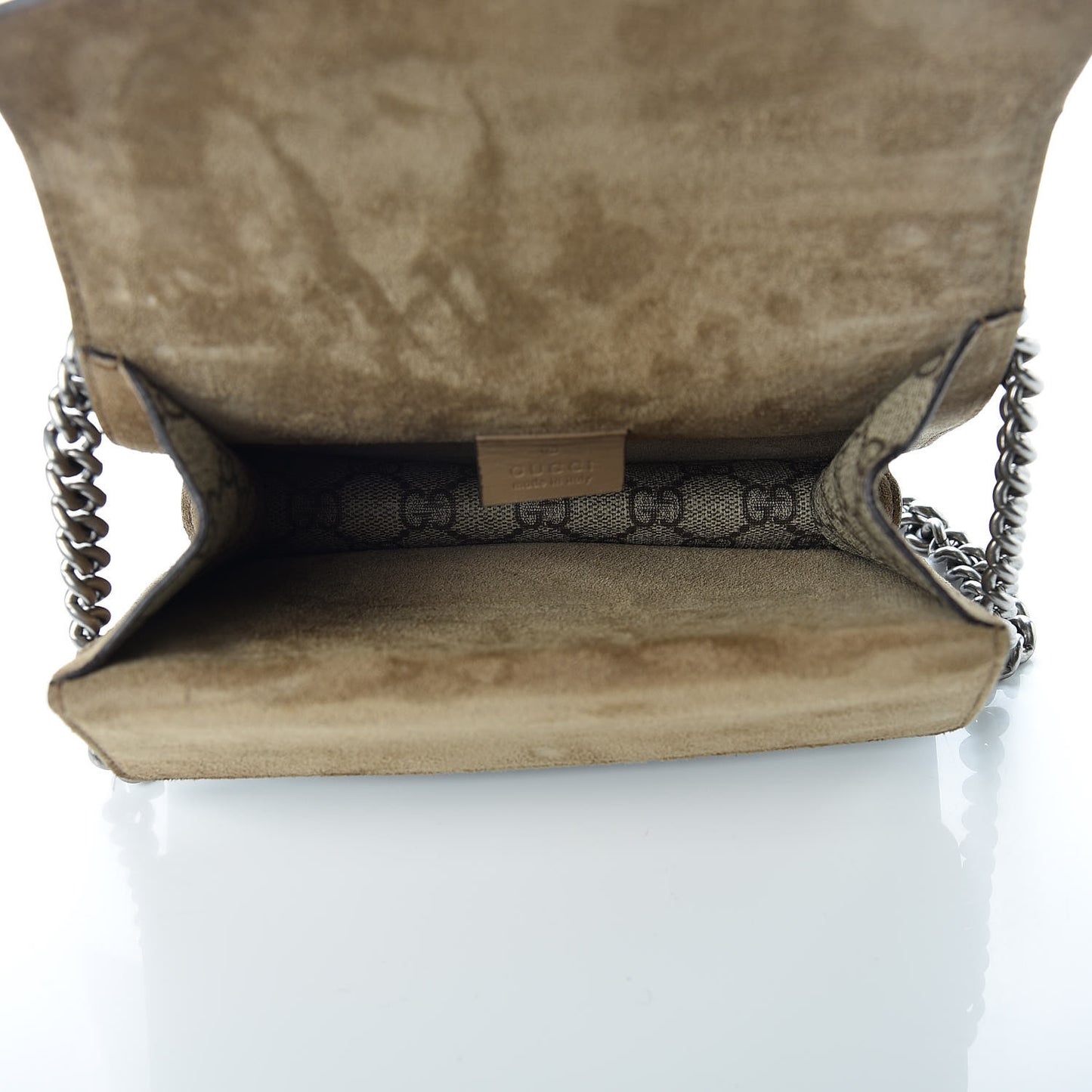 GG Supreme Monogram Mini Dionysus Shoulder Bag Taupe