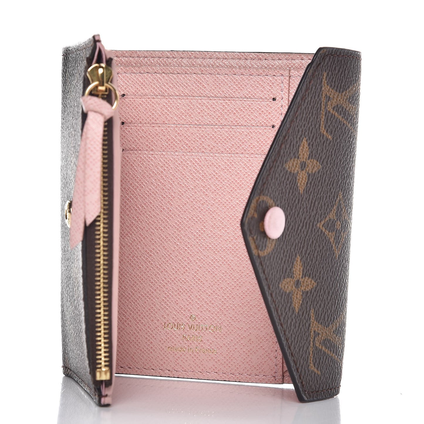 Monogram Victorine Wallet Rose Ballerine